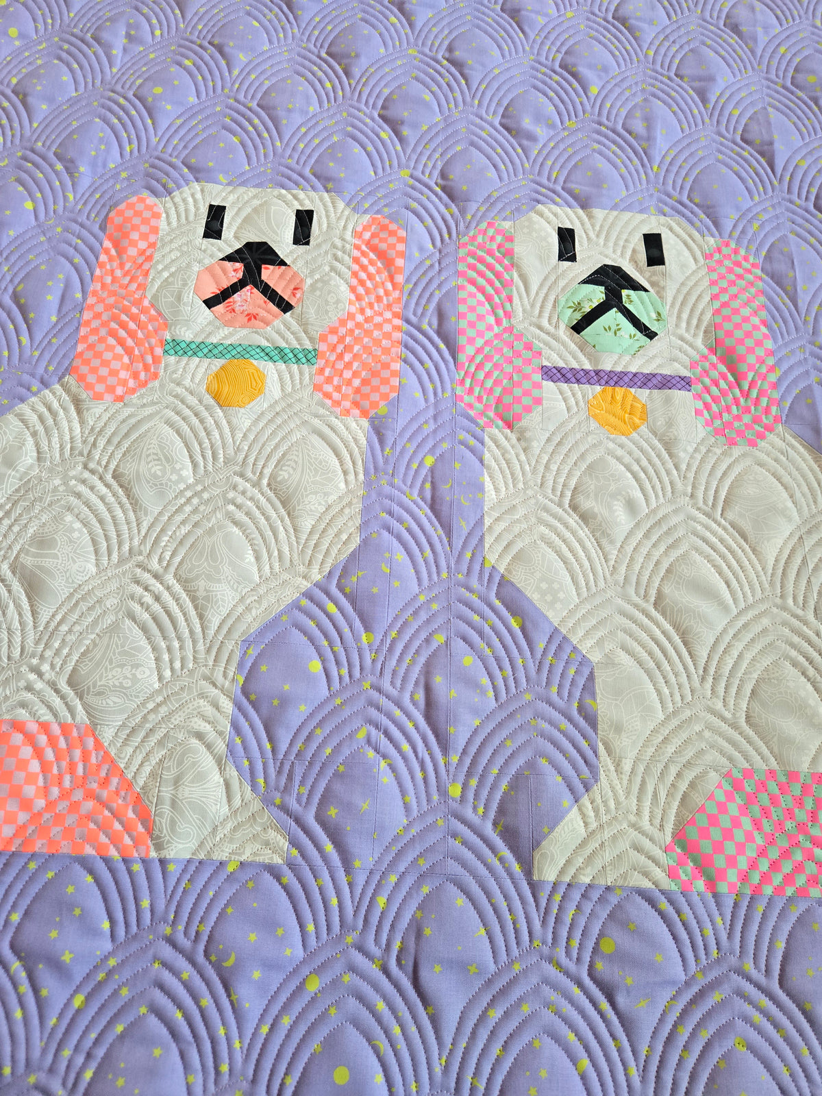 Mantel Dogs Build Your Own Small Tula Pink Version - shipping in May!