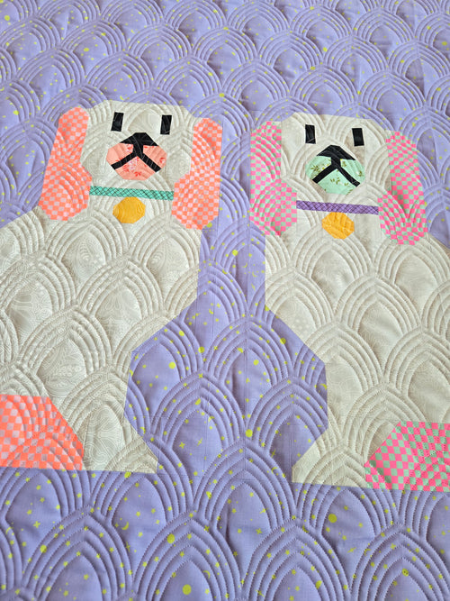 Mantel Dogs Build Your Own Small Tula Pink Version - shipping in May!