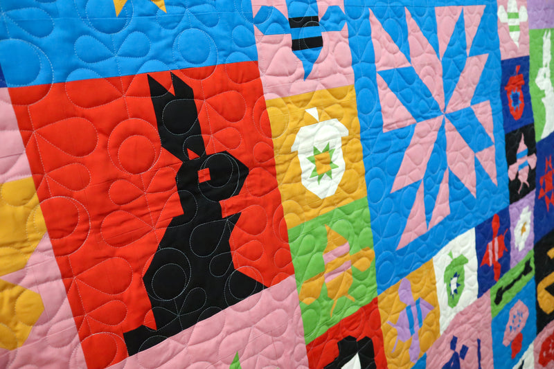 FOLK SAMPLER - The Complete Quilt Project Book