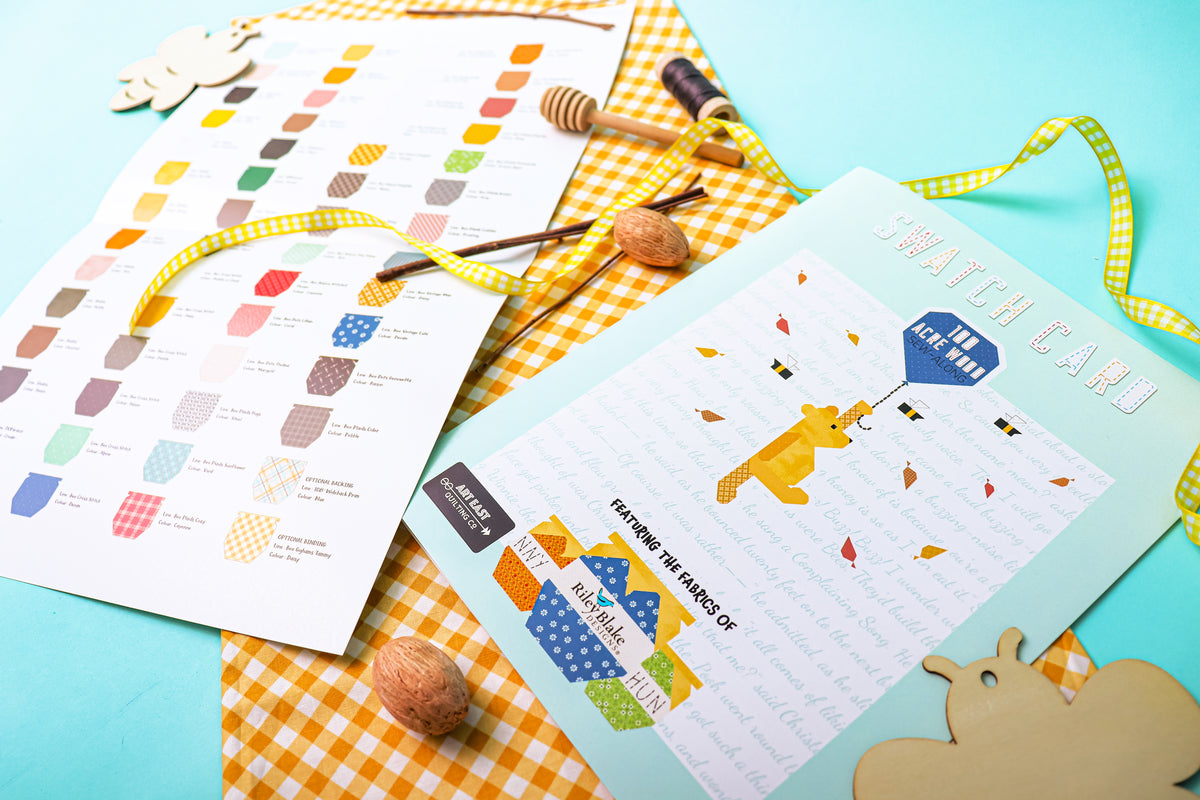 100 Acre Wood (Winnie the Pooh) Quilt Kit (includes patterns)