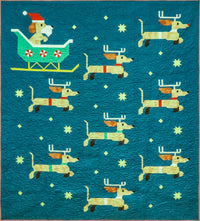Dachshund Through the Snow Quilt Pattern