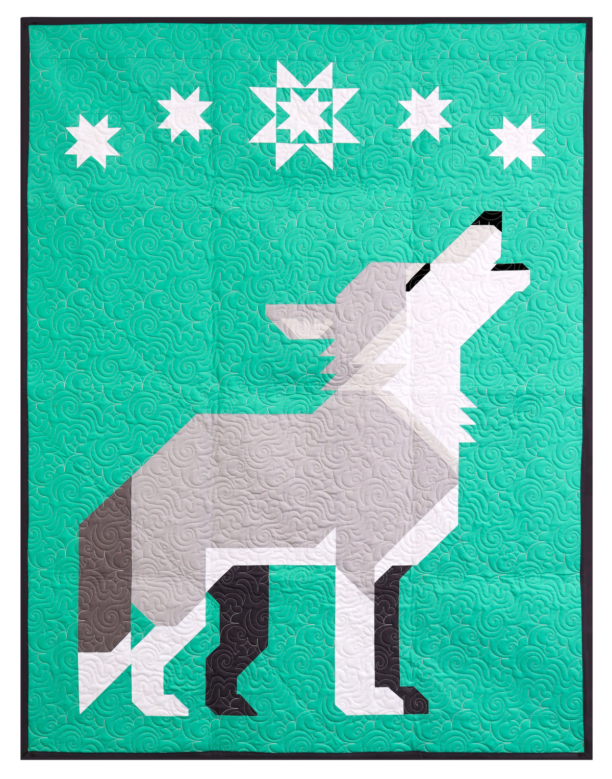 Night Howler - A Wolf Quilt Pattern