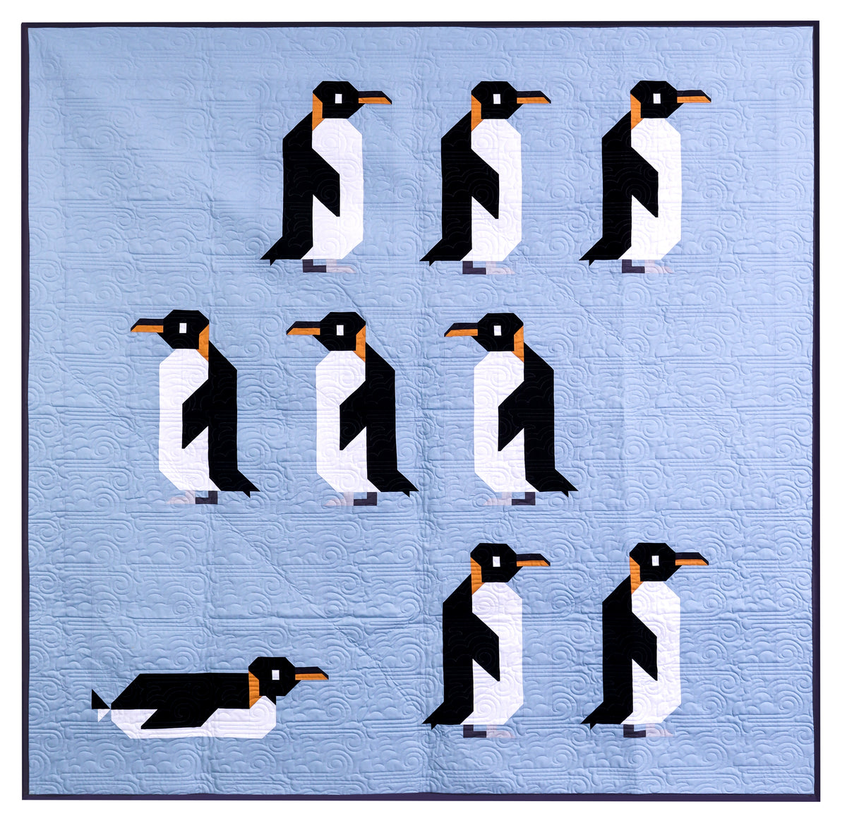 Waddle Brigade - A Penguin Quilt Pattern