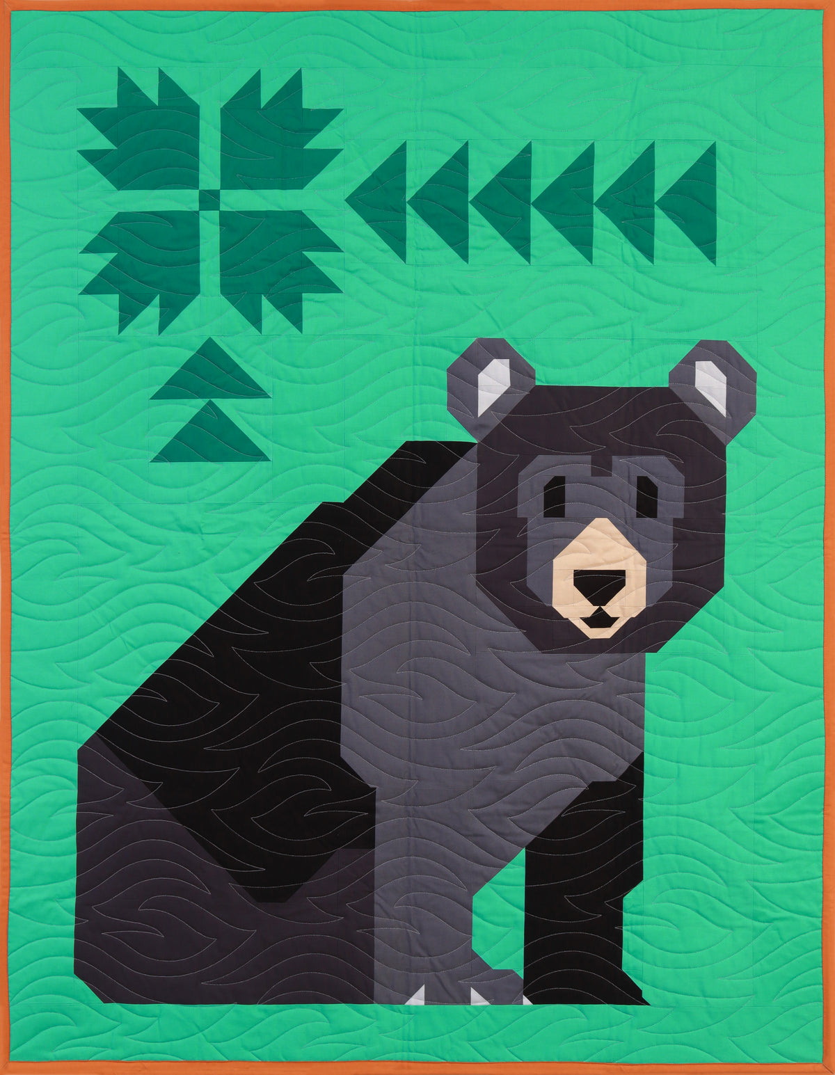 Bear-Wildered Quilt Pattern