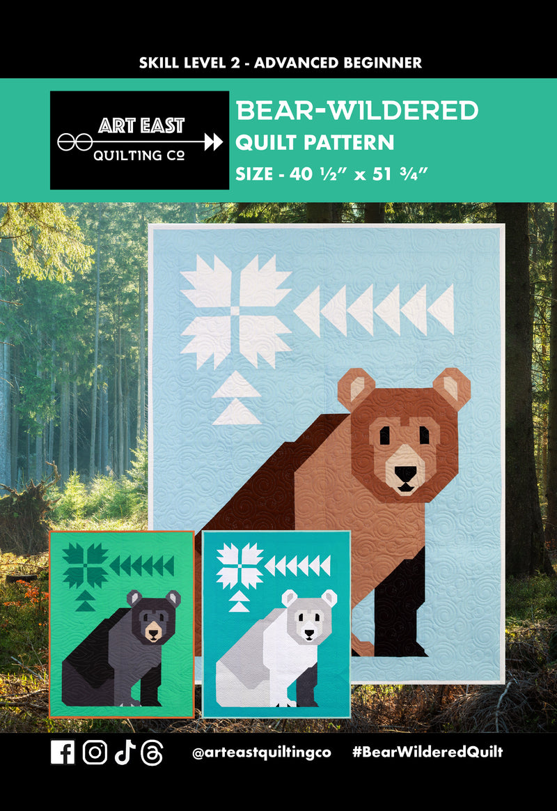 Bear-Wildered Quilt Kit
