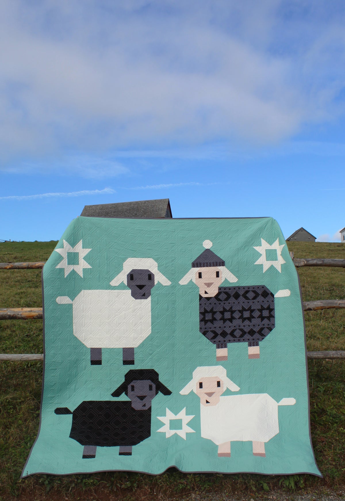 Knitted for Ewe Quilt Pattern