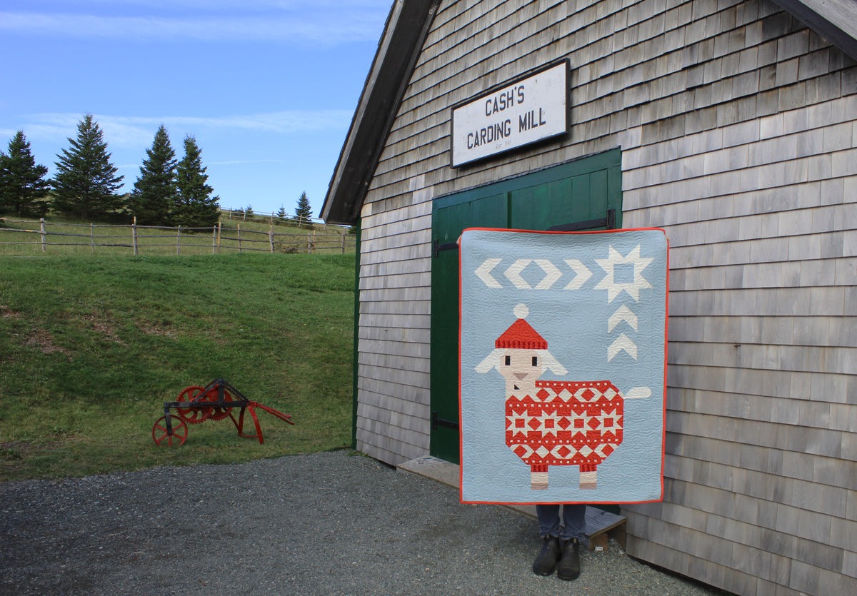 Knitted for Ewe Quilt Pattern