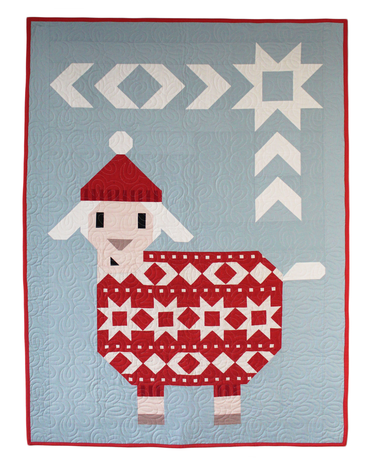 Knitted for Ewe Quilt Pattern