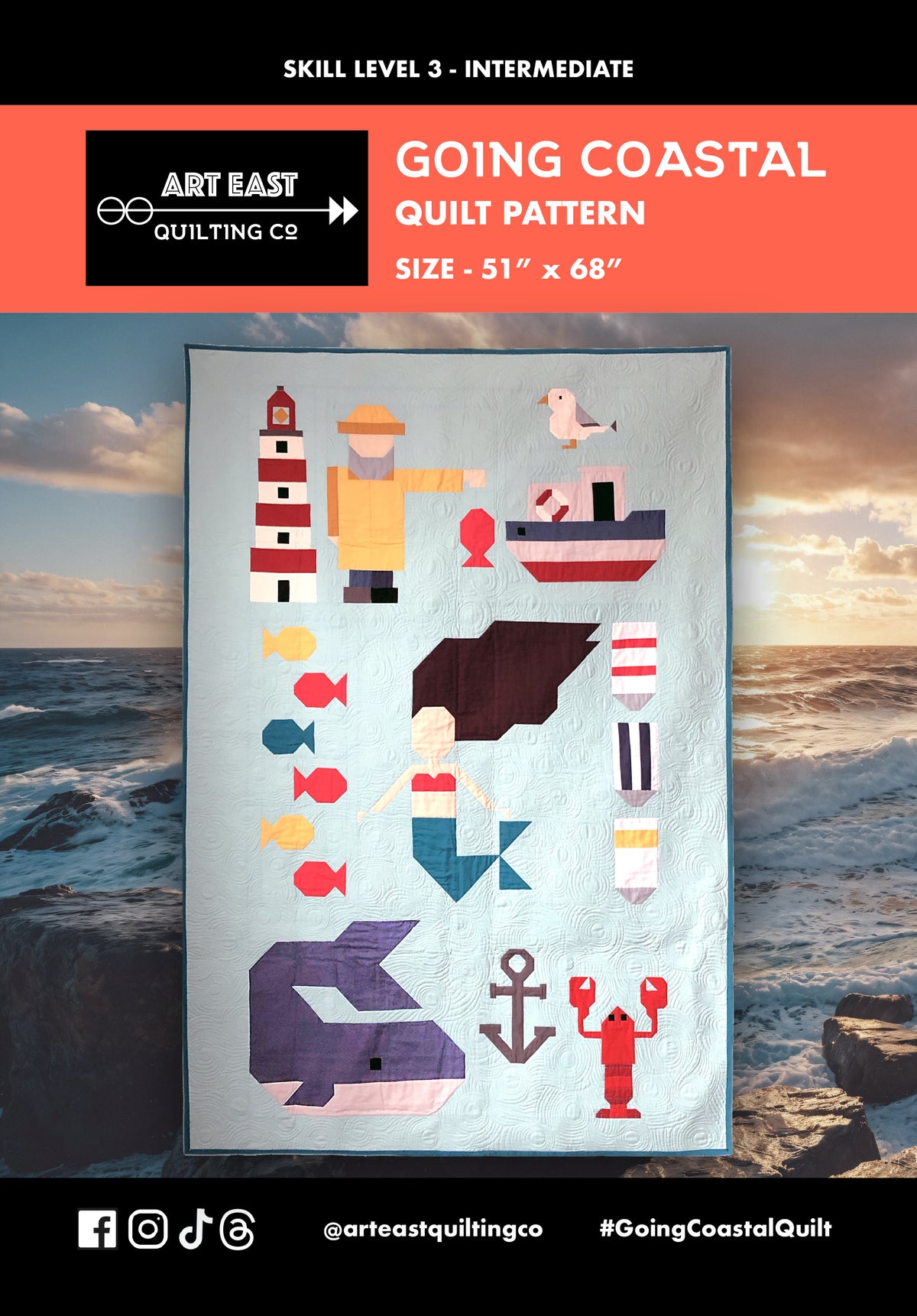 Going Coastal! Quilt Pattern
