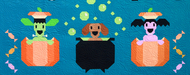 Halloweenies Quilt Pattern