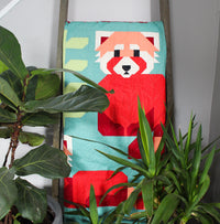 Red Pandas Quilt Pattern