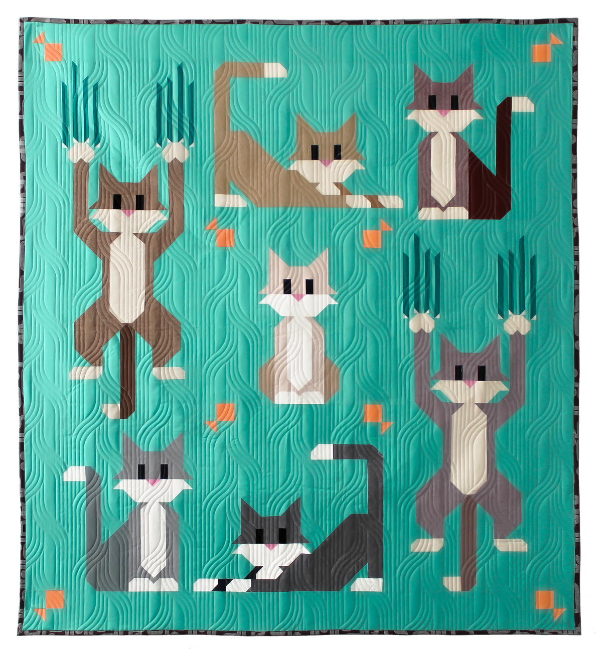 Cat Scratch Quilt Pattern
