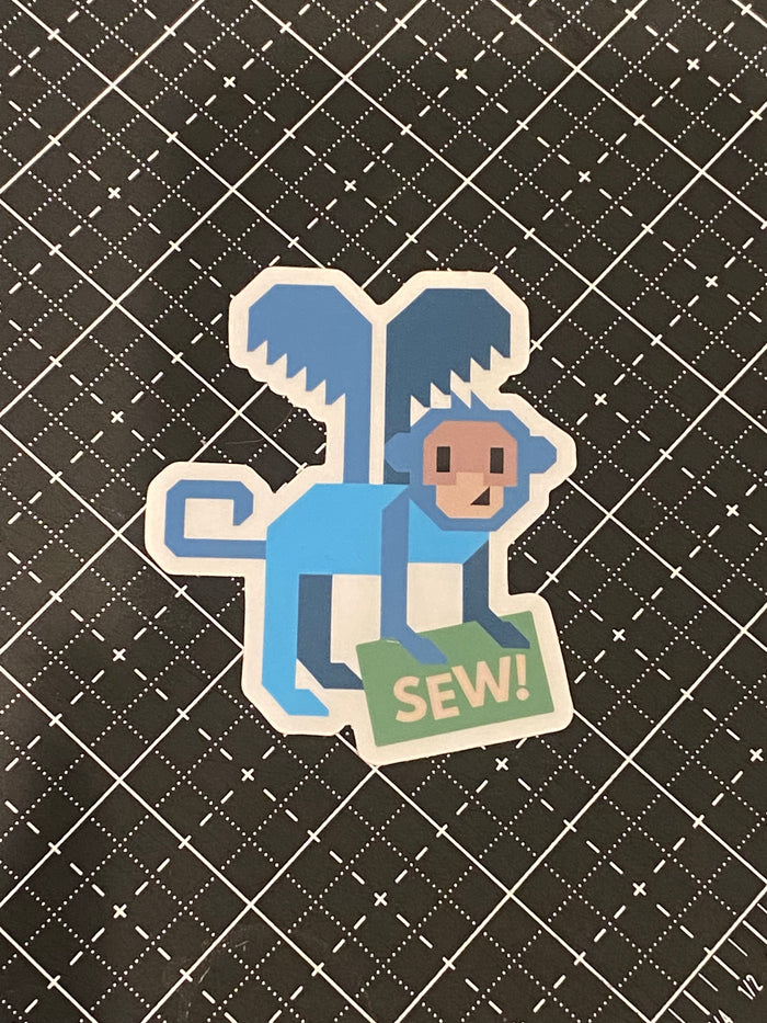 Flying Monkey Sticker (Sew Place Like Home)
