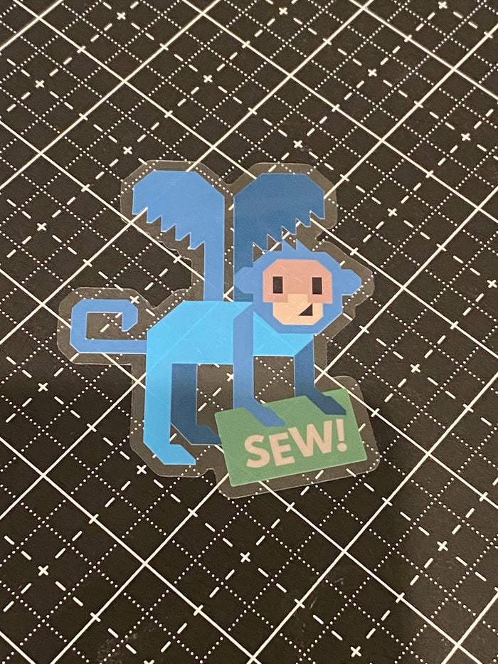 Flying Monkey Sticker (Sew Place Like Home)