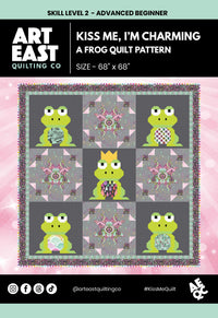 Kiss Me, I'm Charming! Quilt Pattern