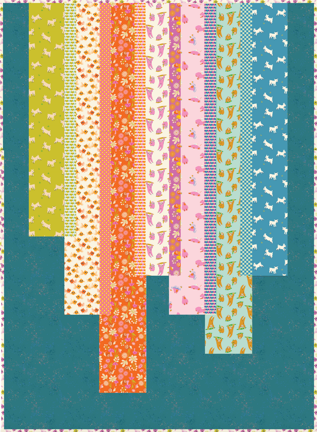 Spill Quilt Pattern