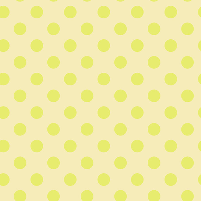 Neon Pom Poms - Moonbeam || Tula Pink - True Colors