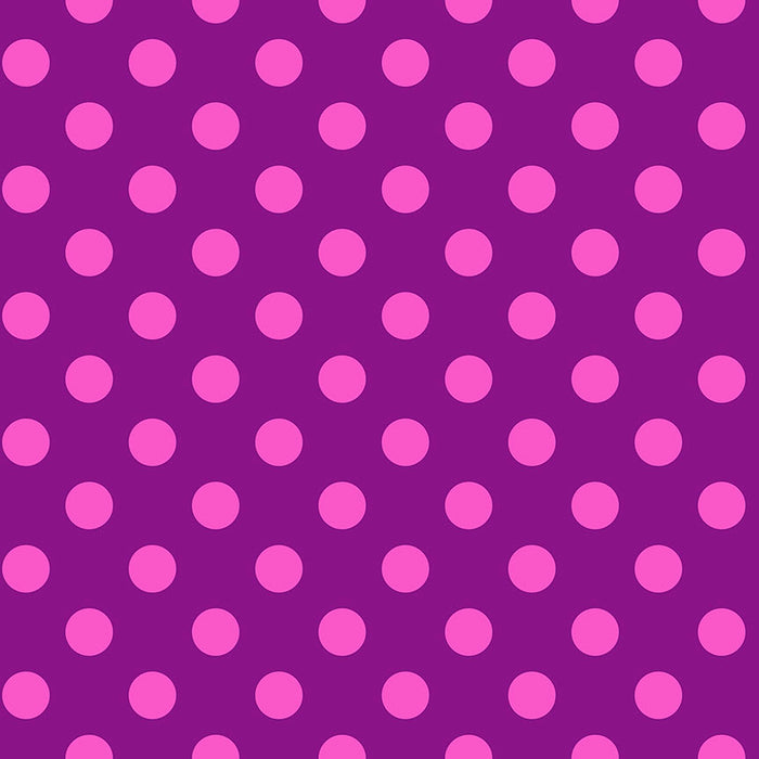 Pom Poms - Foxglove || Tula Pink - True Colors