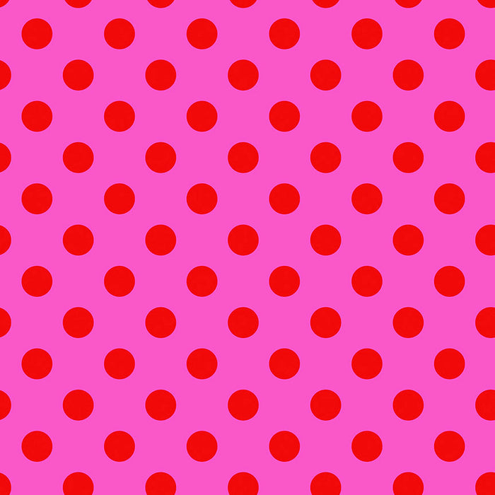 Pom Poms - Peony || Tula Pink - True Colors