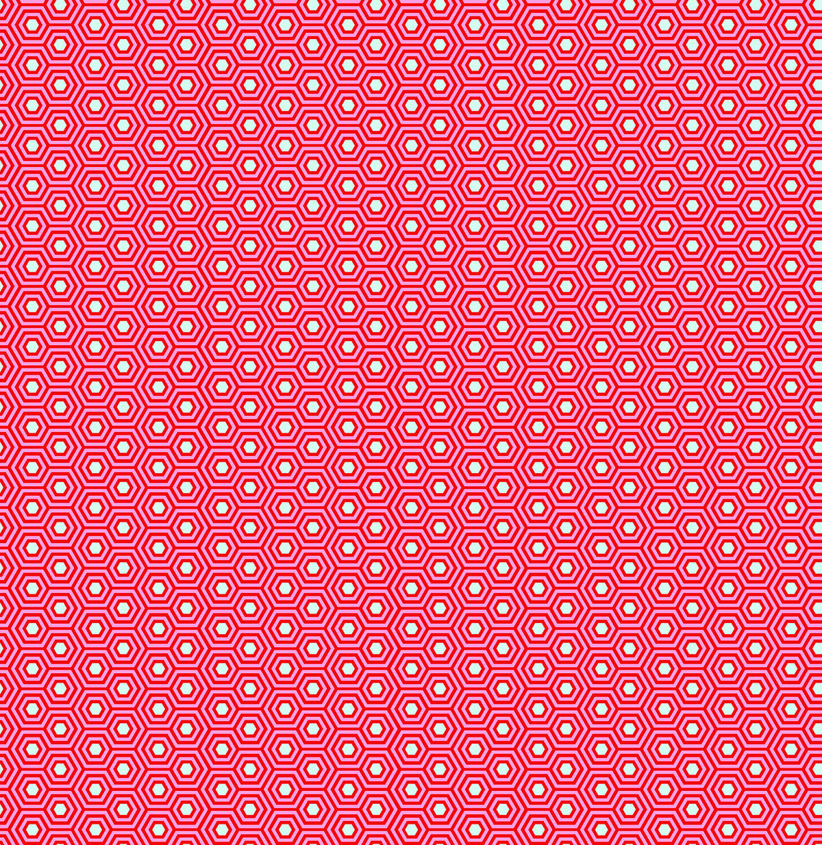 Hexy - Flamingo || Tula Pink - True Colors