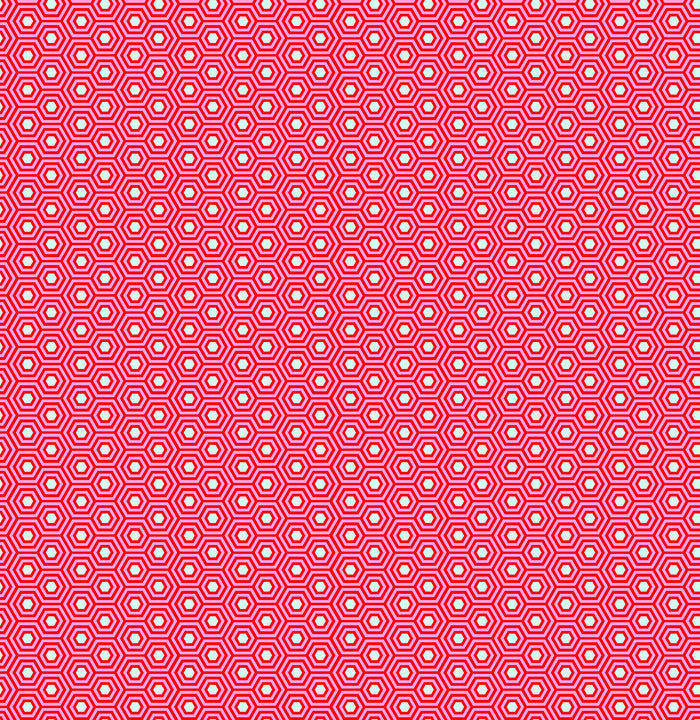 Hexy - Flamingo || Tula Pink - True Colors