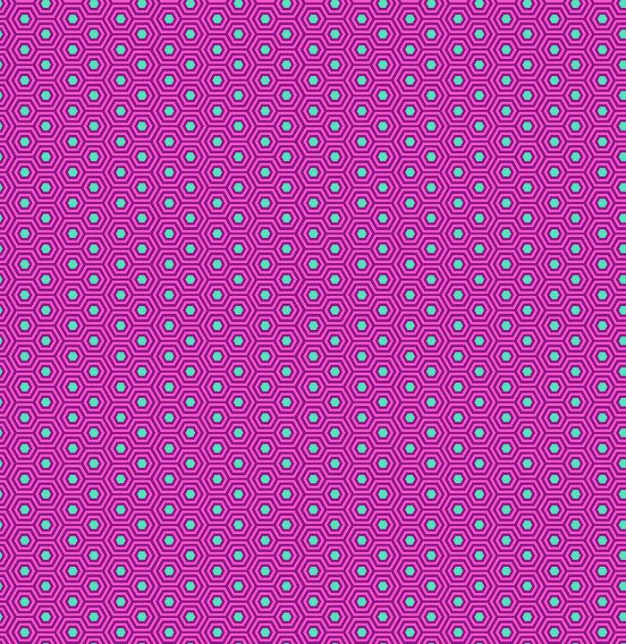 Hexy - Thistle || Tula Pink - True Colors