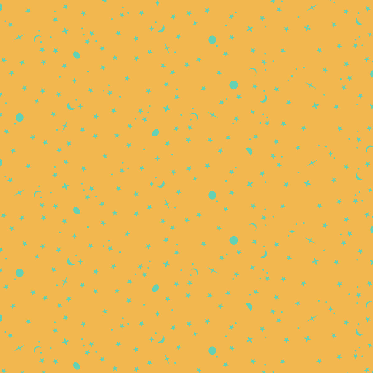 TP Space Sprinkles - Papaya || Tula Pink - True Colors