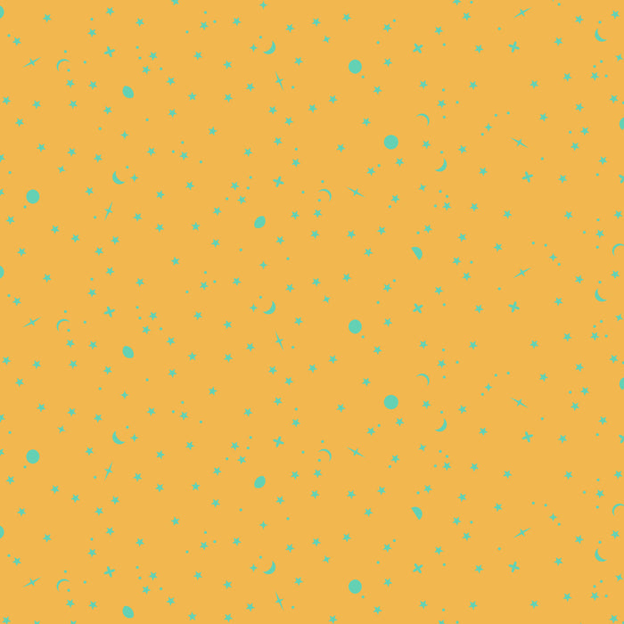 TP Space Sprinkles - Papaya || Tula Pink - True Colors