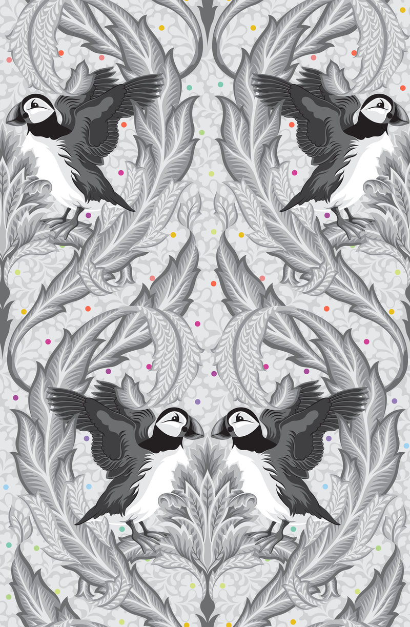 Backing for Puffin Star Quilt Kit