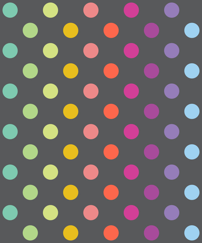 TP Disco Poms - Carbon || Tula Pink - True Colors