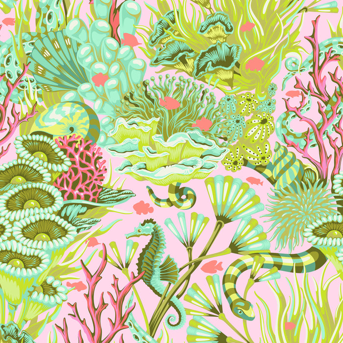 Reef What You Sew - Coralline - Floral Reef - Tula Pink