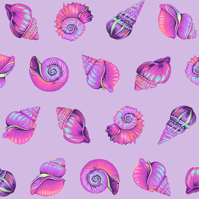Lil Shelly - Ultra Violet - Floral Reef - Tula Pink