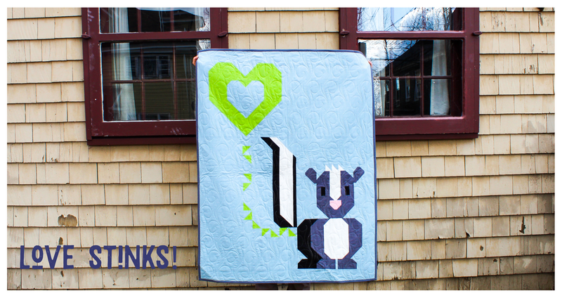 Love Stinks Quilt Pattern