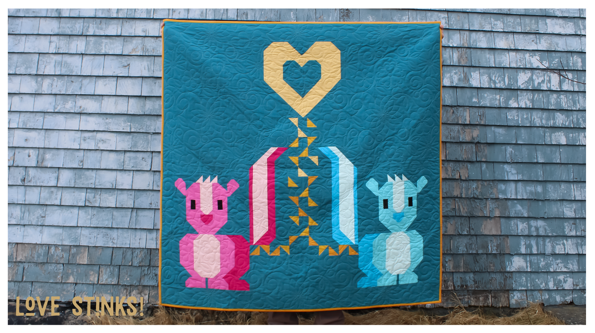 Love Stinks Quilt Pattern