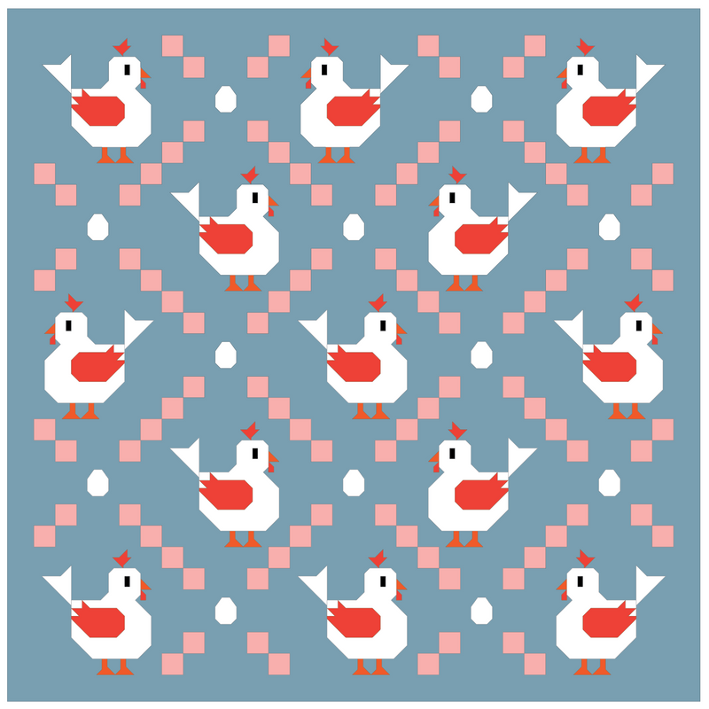 Scrambled Eggs Quilt Pattern