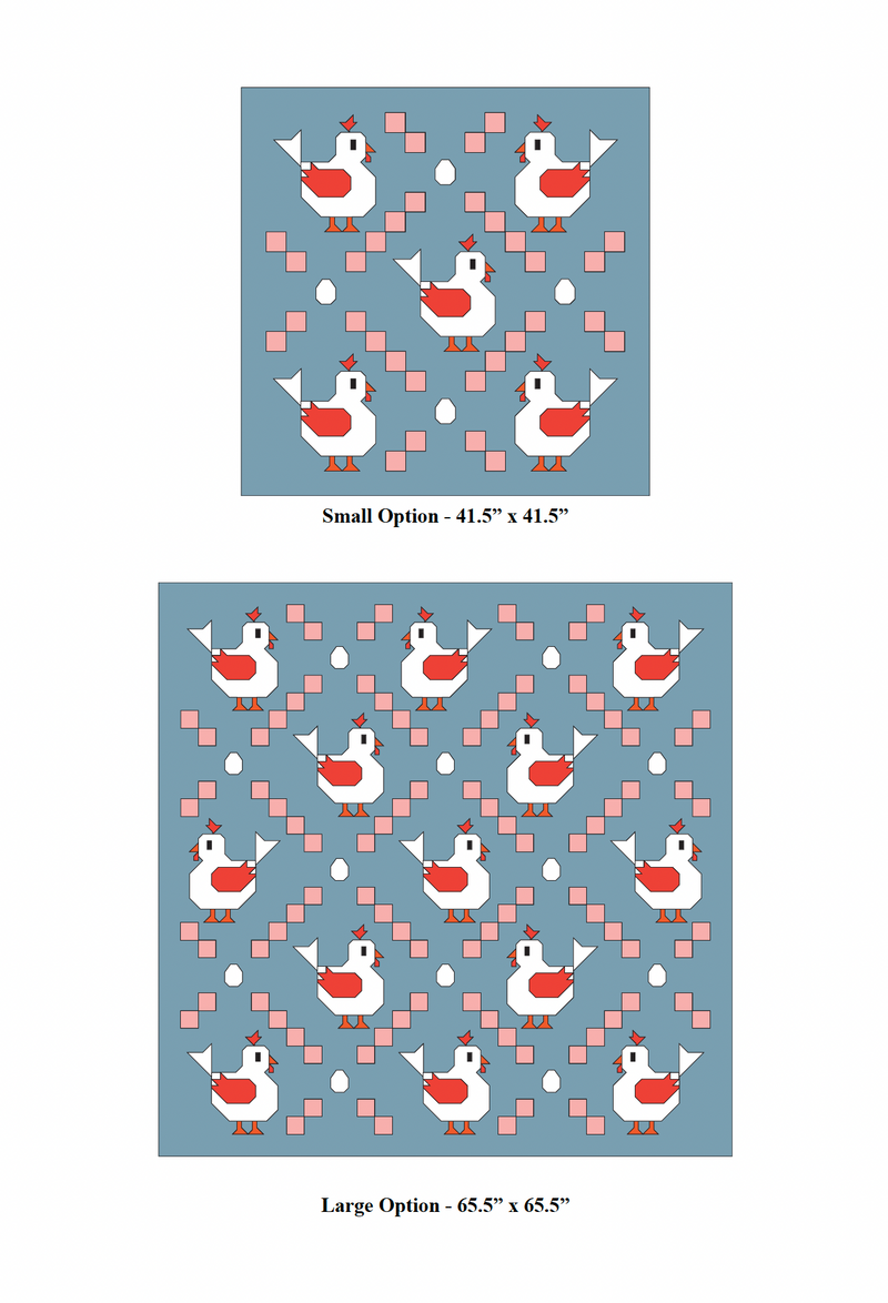 Scrambled Eggs Quilt Pattern