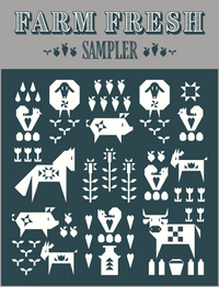 Quilt-Mas Special! Farm Fresh Sampler Project!