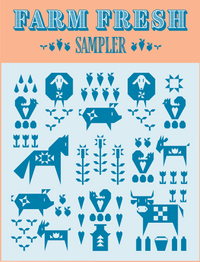 Quilt-Mas Special! Farm Fresh Sampler Project!