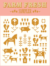 Quilt-Mas Special! Farm Fresh Sampler Project!