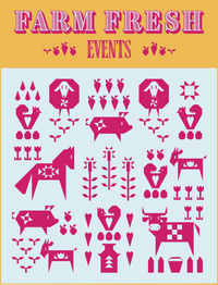 Quilt-Mas Special! Farm Fresh Sampler Project!