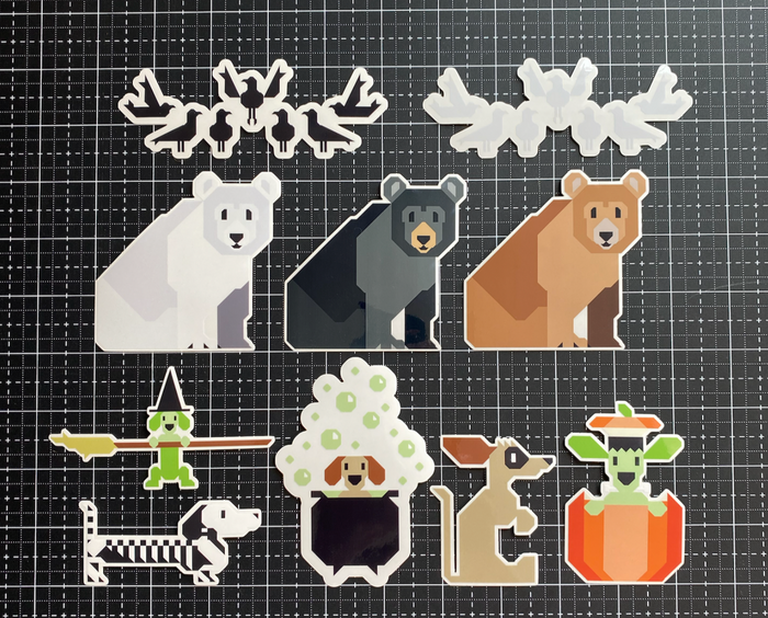 Sticker Bundle - Spring 2025 - 10 pieces