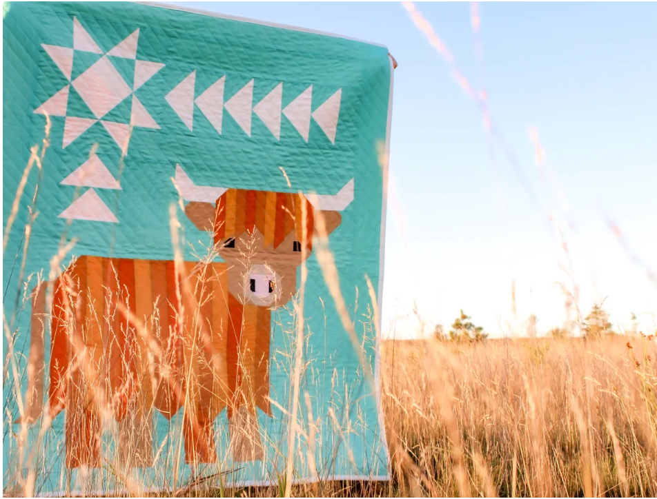 Cattle Call - A Highland Coo Quilt Pattern