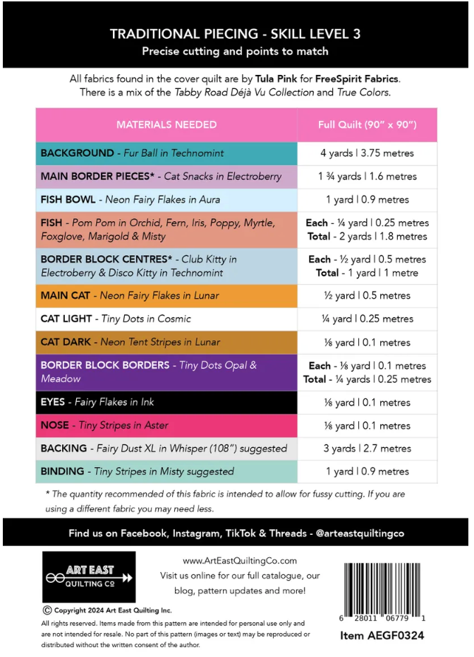 Gone Fishing Quilt Pattern