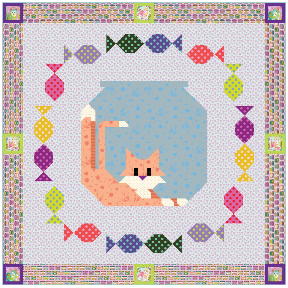 Gone Fishing Quilt Pattern