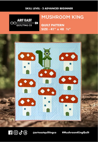 Mushroom King Quilt Pattern