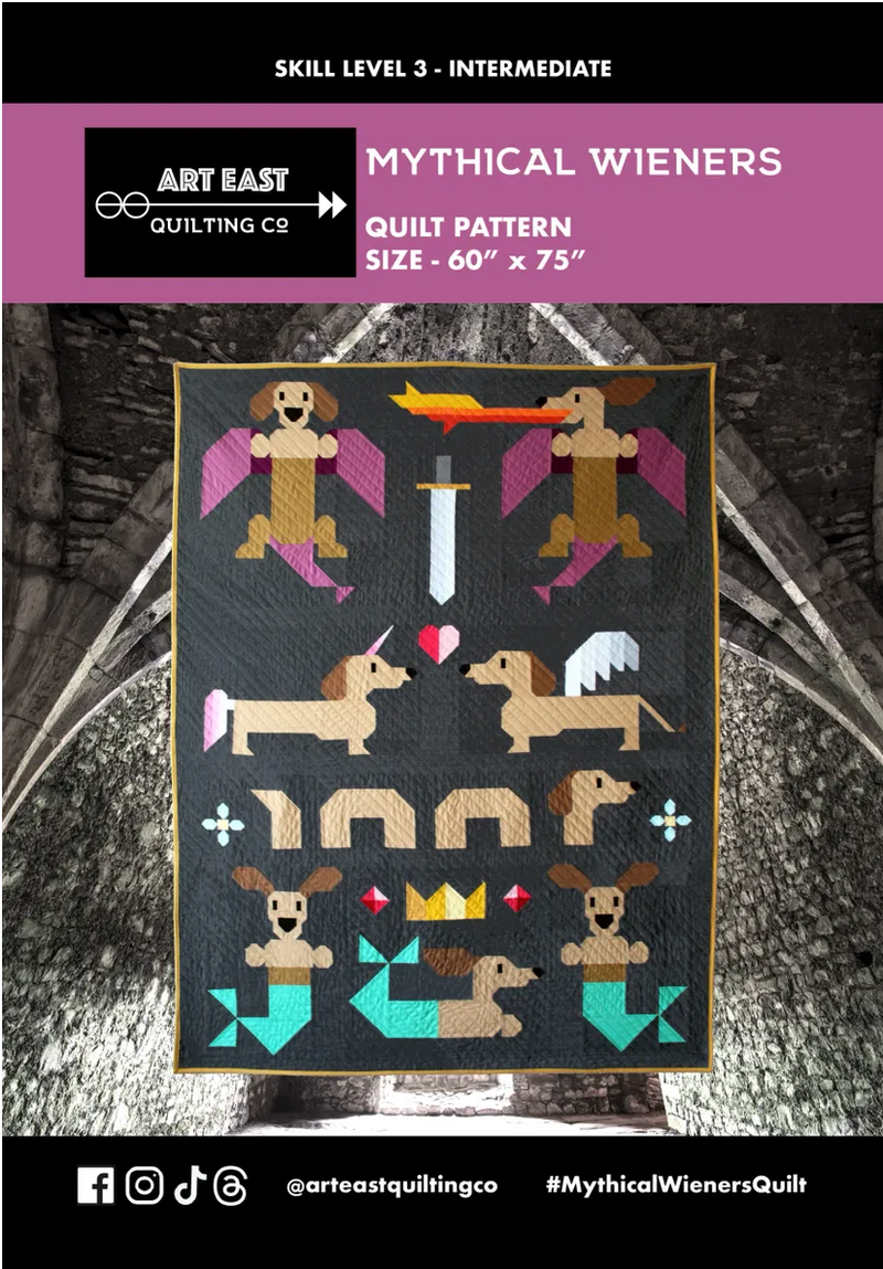 Mythical Wieners Quilt Pattern