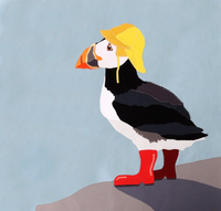 Puff In Boots - A Raw-Edge Appliqué Project