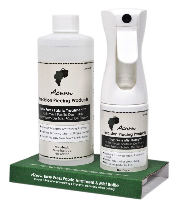 Acorn Precision Piecing Products Easy Press Combi with 16oz. Easy Press Fabric Treatment & Mist Bottle