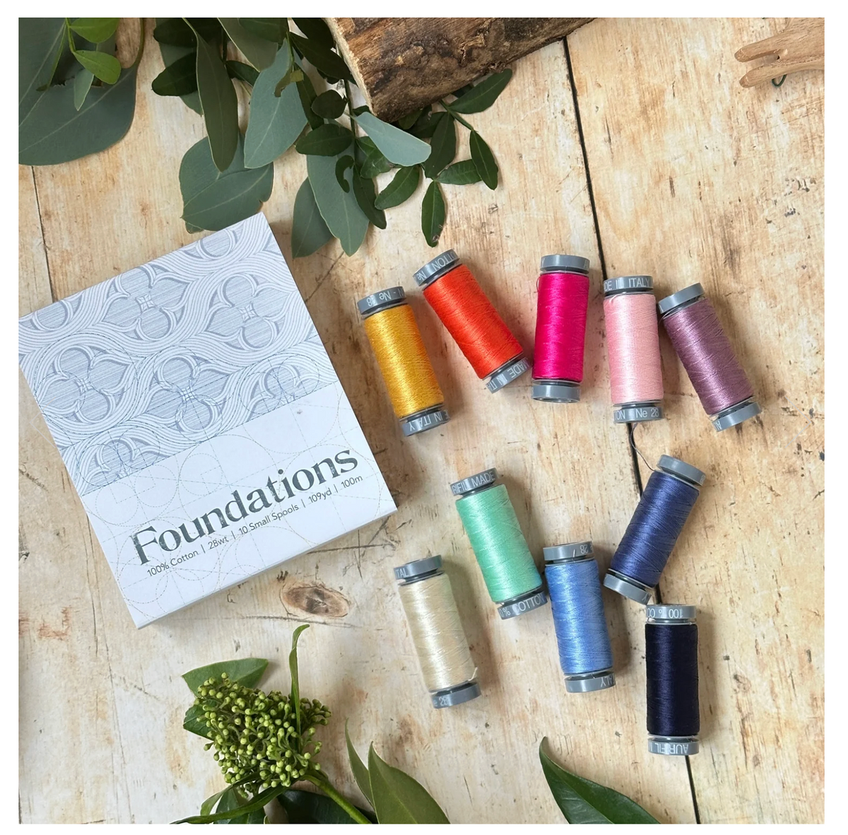 Foundations Mini (28wt) by Aurifil
