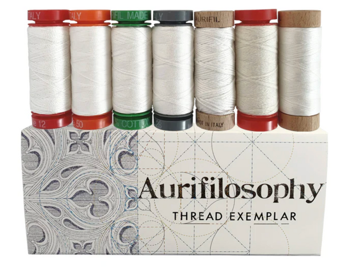 Aurifilosophy Natural White Thread Exemplar by Aurifil